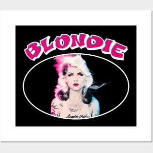 Blondie / Vintage Typography Design Style Posters and Art